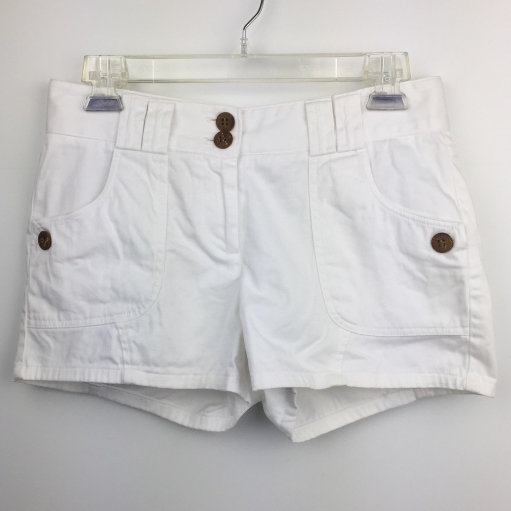 Yank White Shorts